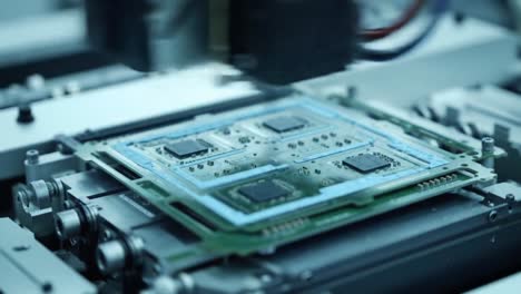 automated electronics assembly line