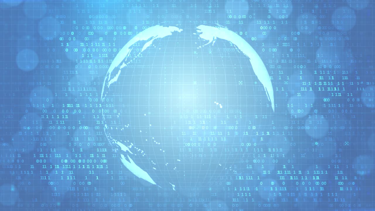 Global Network Connection Concept: Abstract Background for Technology Concepts