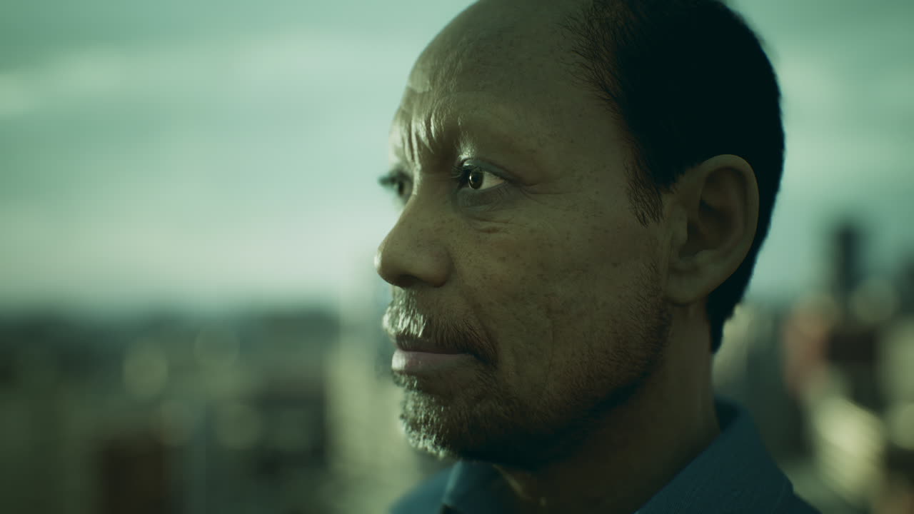 viejo hombre afroamericano al aire libre durante el día