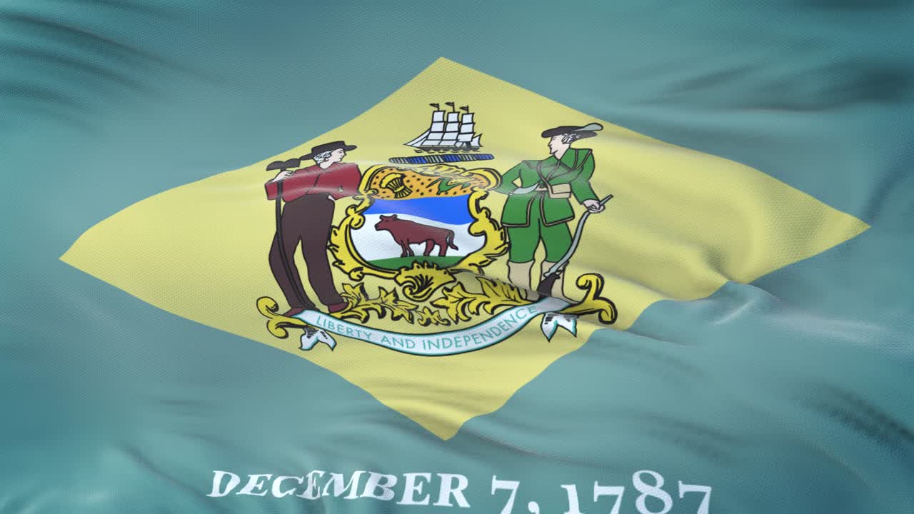 델라웨어 (미국 주) 발이 바람에 흔들리고 매우 상세한 직물 질감으로.