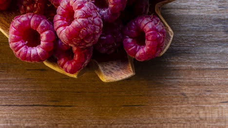 Raspberry-fruit-close-up,-macro-shot