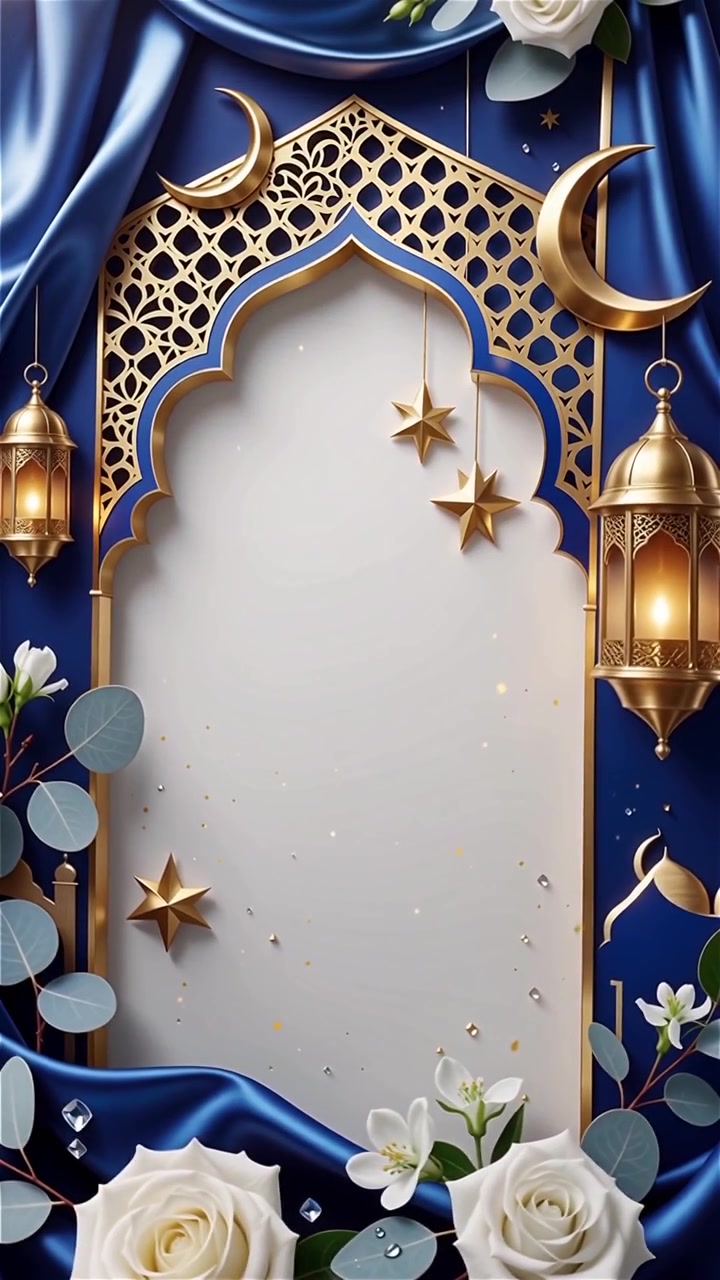 Compleanno del Profeta Maometto Mawlid al-Nabi Sfondo Islamico