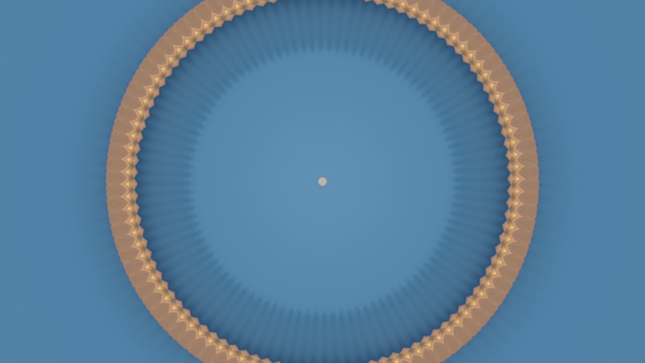 patrón de mandala circular abstracto