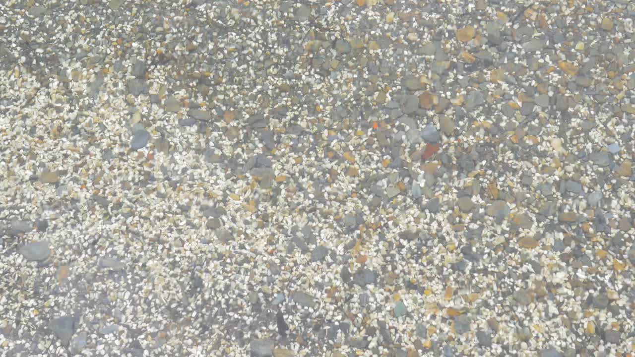 Perfectly clear water filmed at a fjord near Alesund, Norway.