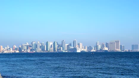 vista panorámica del horizonte de san diego