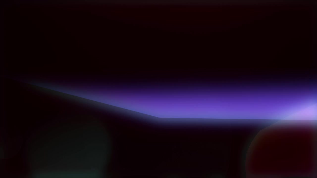 Dynamic Purple and Blue Light Leaks and Lens Flares