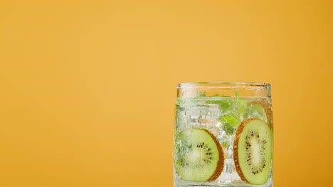 kiwi refreshing iced drink