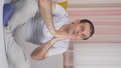 Vertical-video-of-Christian-man-praying.