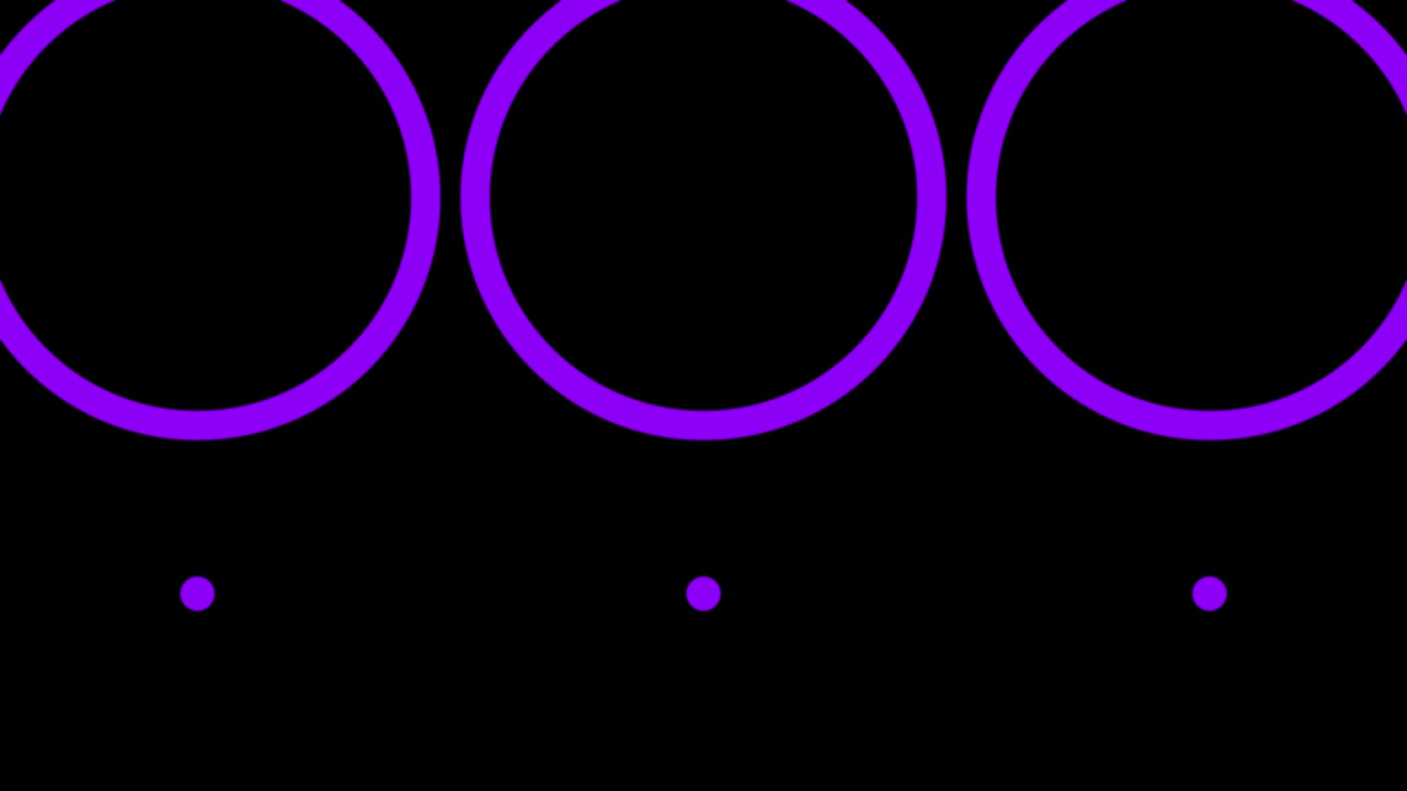 Shape animation circle spreading motion graphics