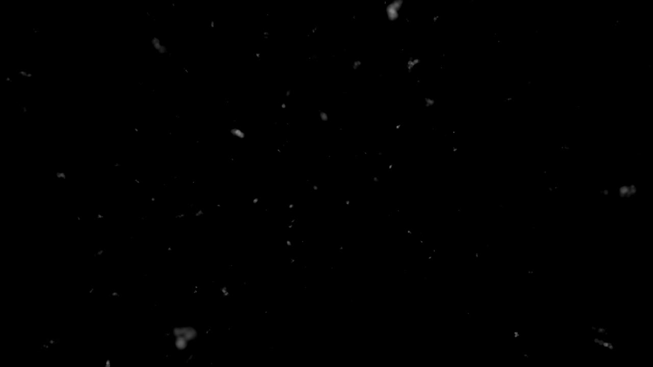 Realistic Snowing (loopable) | Premium Stock Video Footage