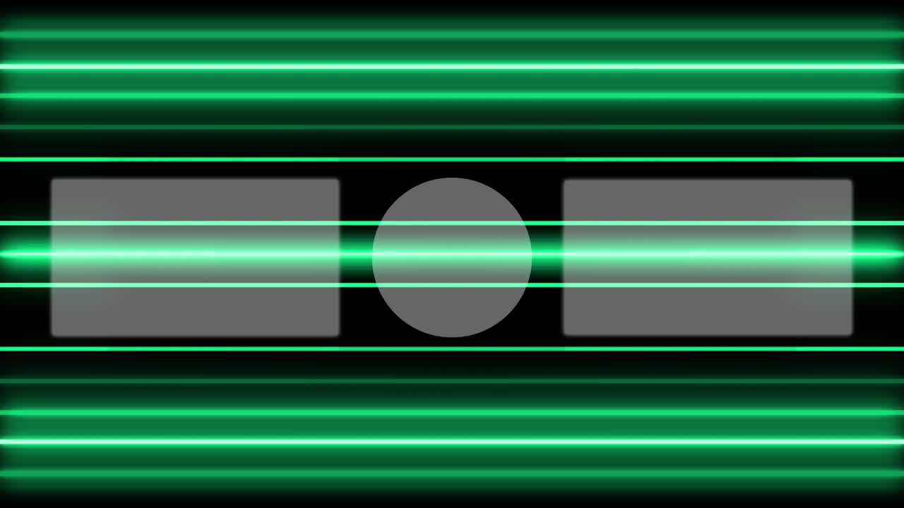 patrón de signo de neón tarjeta de finalización pantalla de finalización gráficos de movimiento