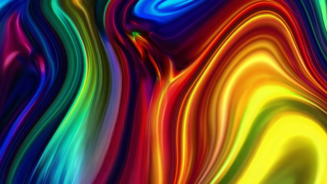 Abstract Swirling Colors