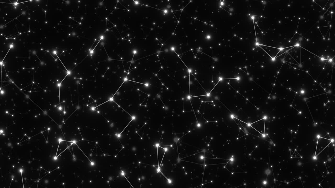 Flying in outer space. Looped seamless animation.