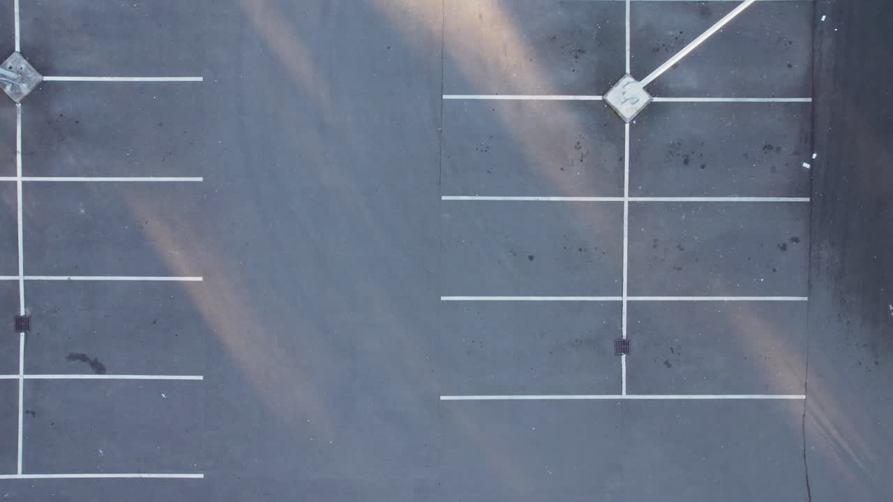 주차장의 빈 공간 조감도