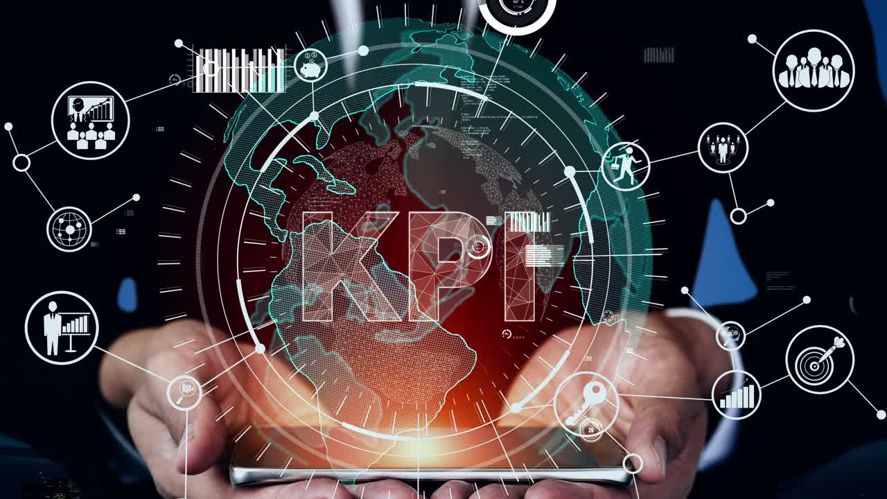 kpi indicador clave de rendimiento para el concepto de negocio