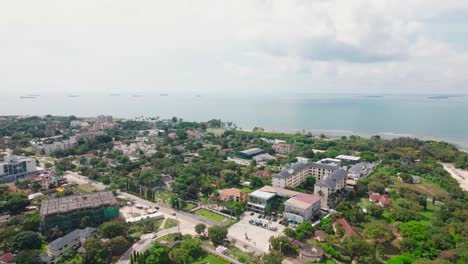 cityscape of masaki, an administrative ward in kinondoni district of the dar es salaam region in tanzania