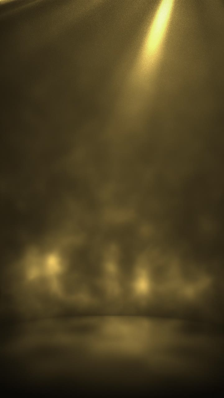 Luxury Shining Gold Spotlight Abstract Video Background