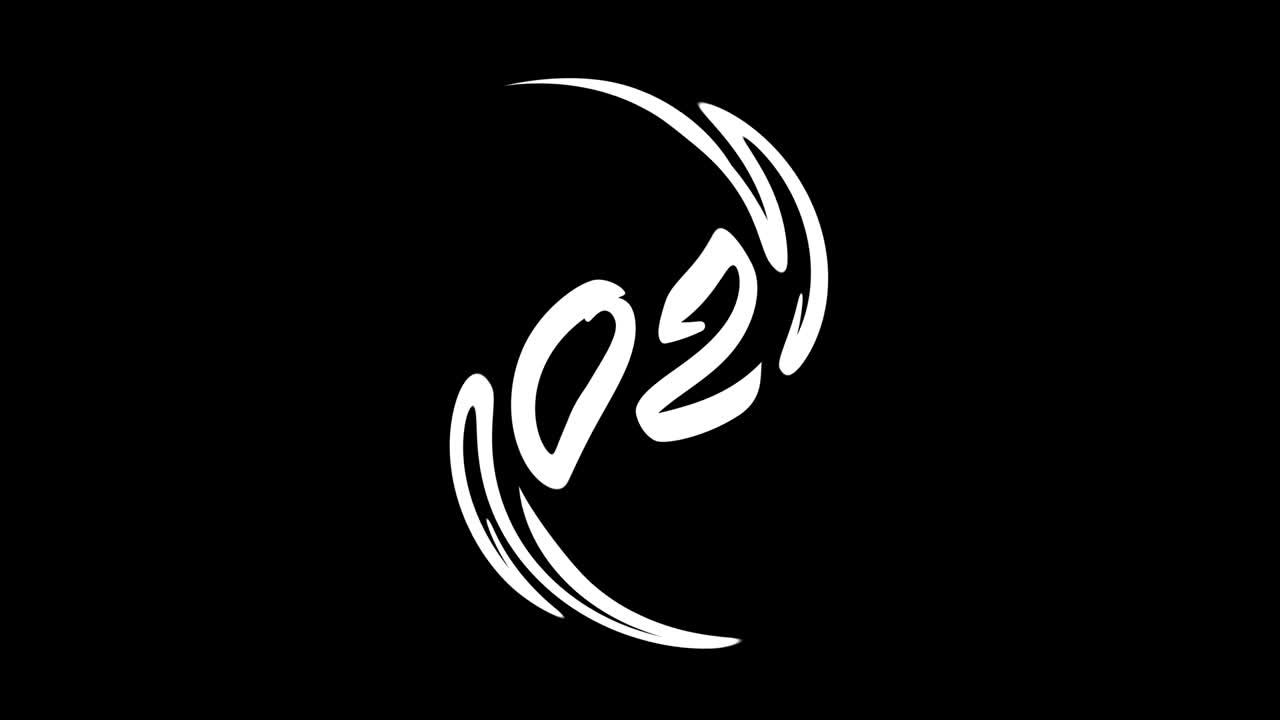 2025 animación de texto gráficos de movimiento