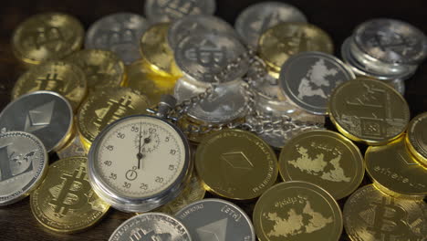 time is money concept. currency or cash revenue