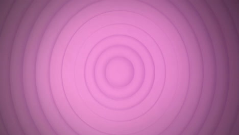 Animación-De-Círculos-Sobre-Fondo-Rosa