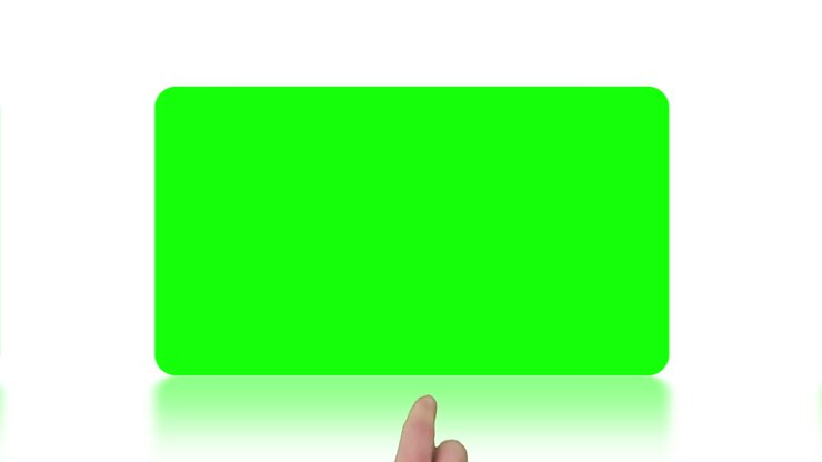 Mano che attiva spazi di copia su touchpad