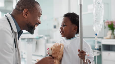 pediatrician, happy and doctor playing with child