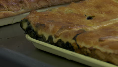 baked pies on a tray