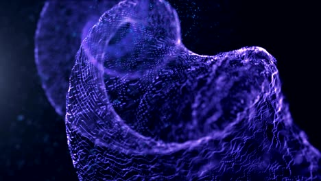 cinematic blue background. loop