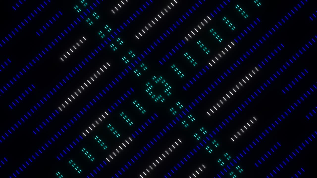 Rotating pixel mosaic background. VJ Loop