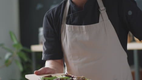 chef in a restaurant