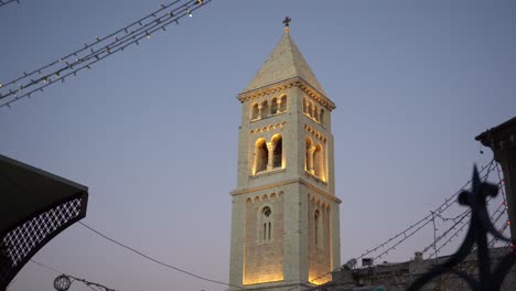 church steeple in israel palestine