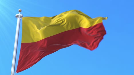 bandera de varsovia, ciudad capital de polonia, bucle