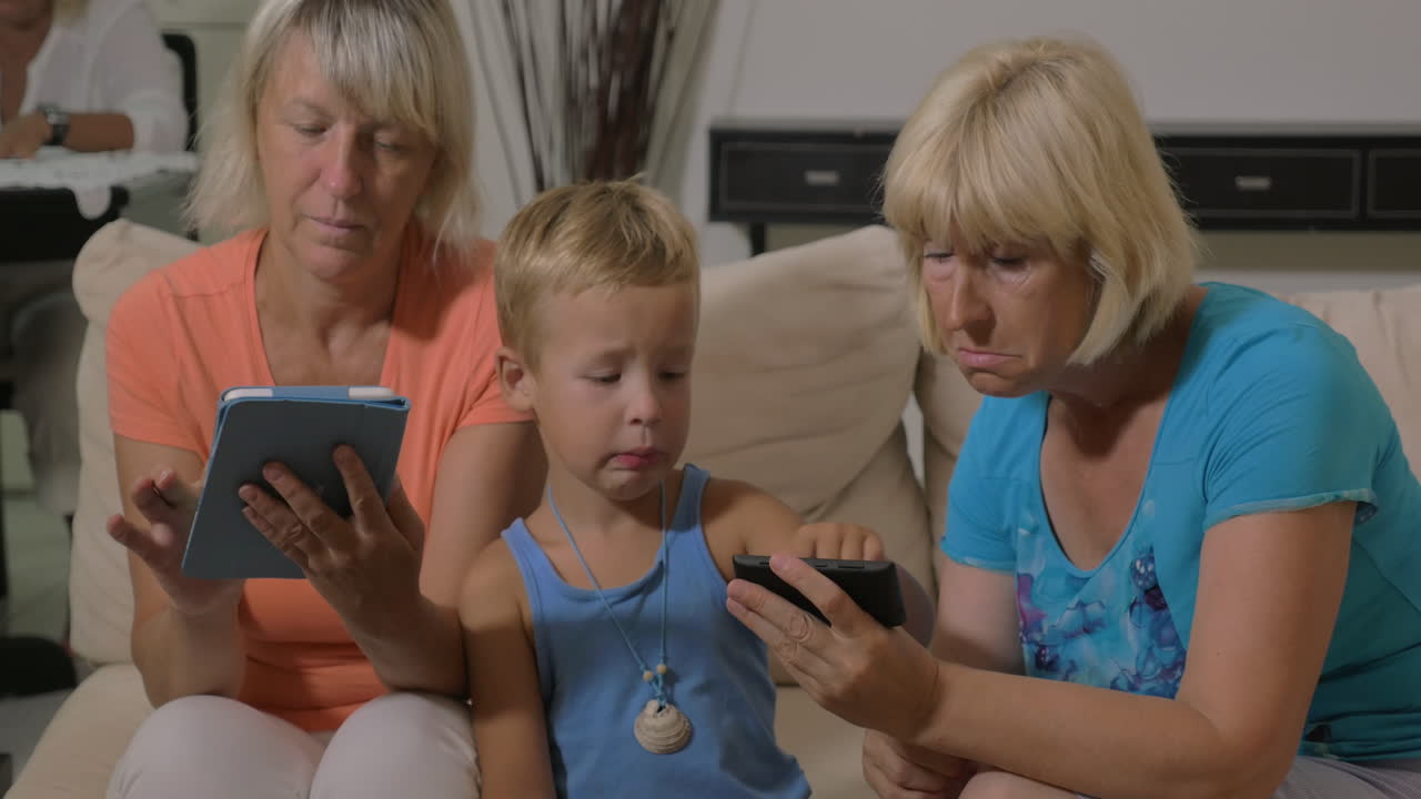 전자기기와 함께 여가