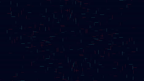 dynamic grid pattern vibrant red and blue lines on black background
