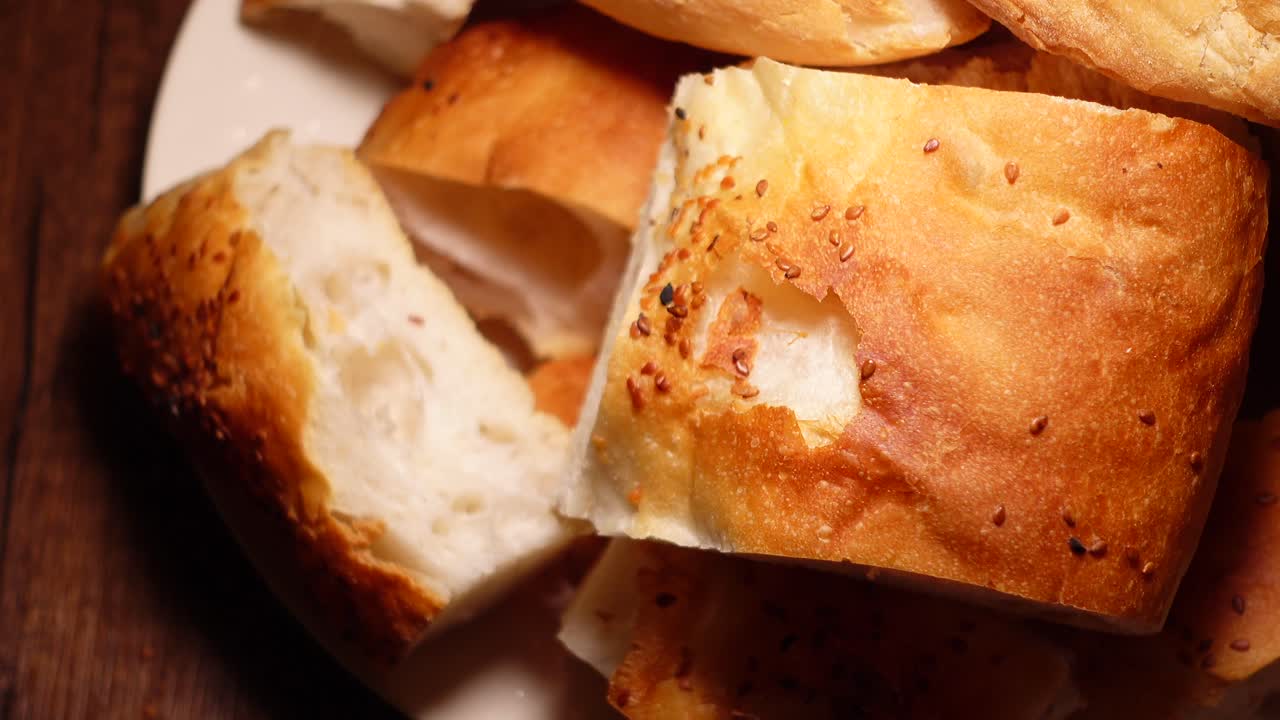 Slices of Turkish Bread