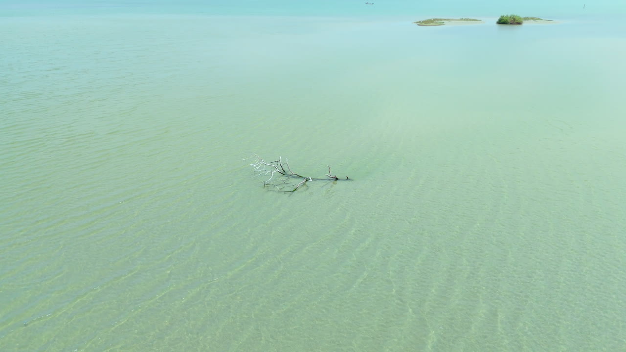 호수 안의 작은 섬, 호수 내의 육지