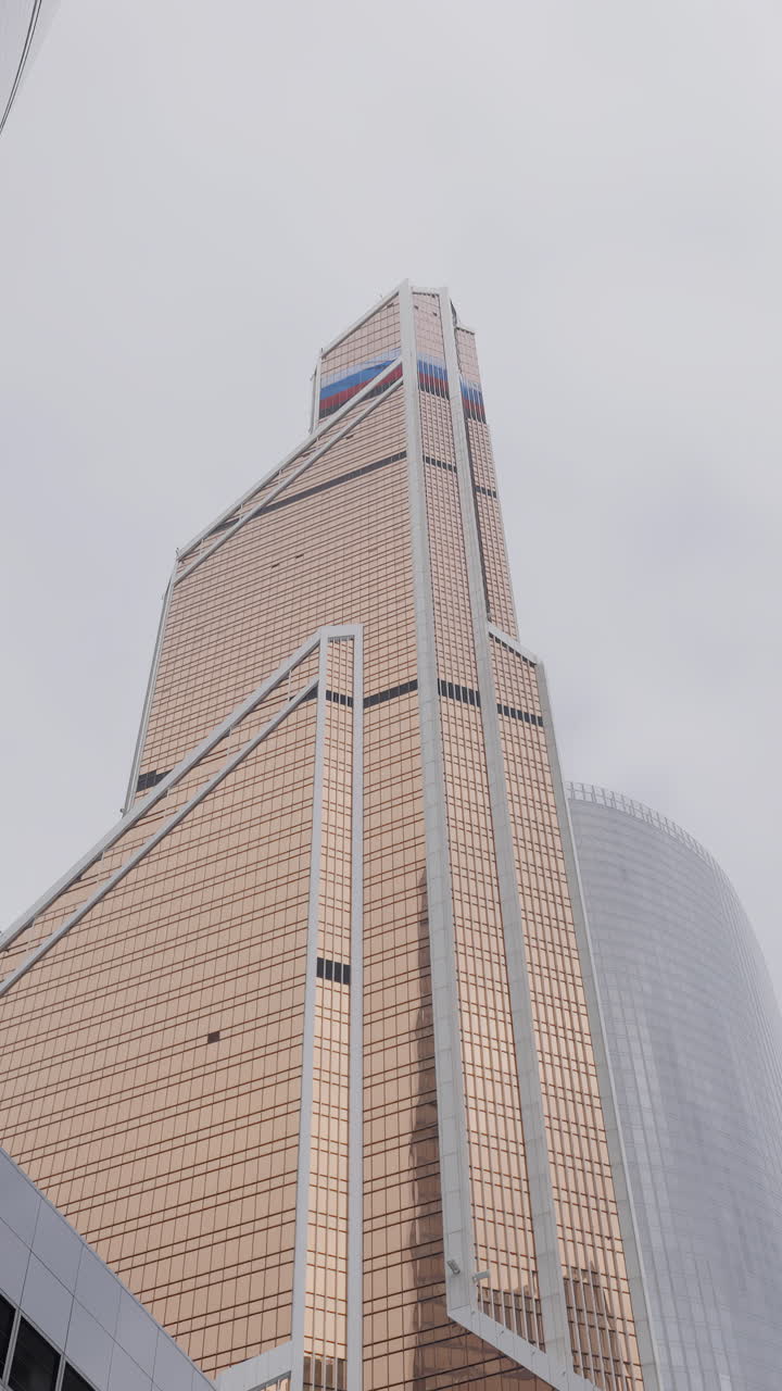 Modern Skyscrapers in Moscow