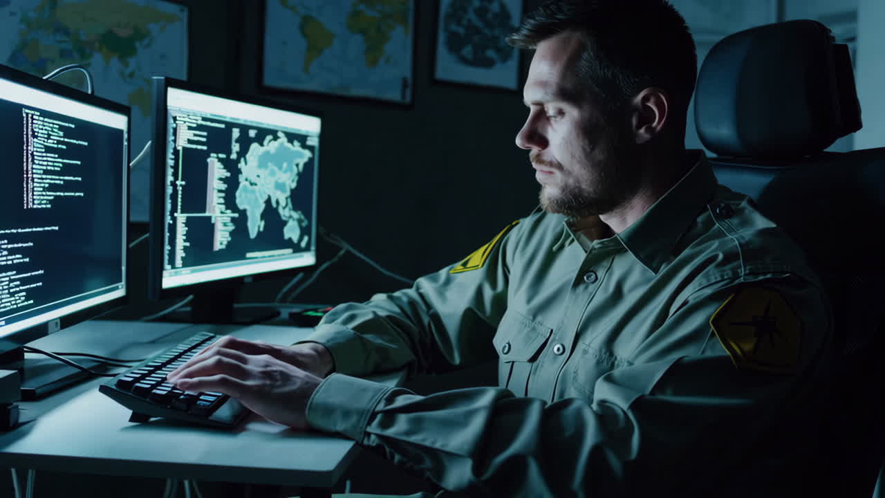 Cybersecurity Analyst at Work