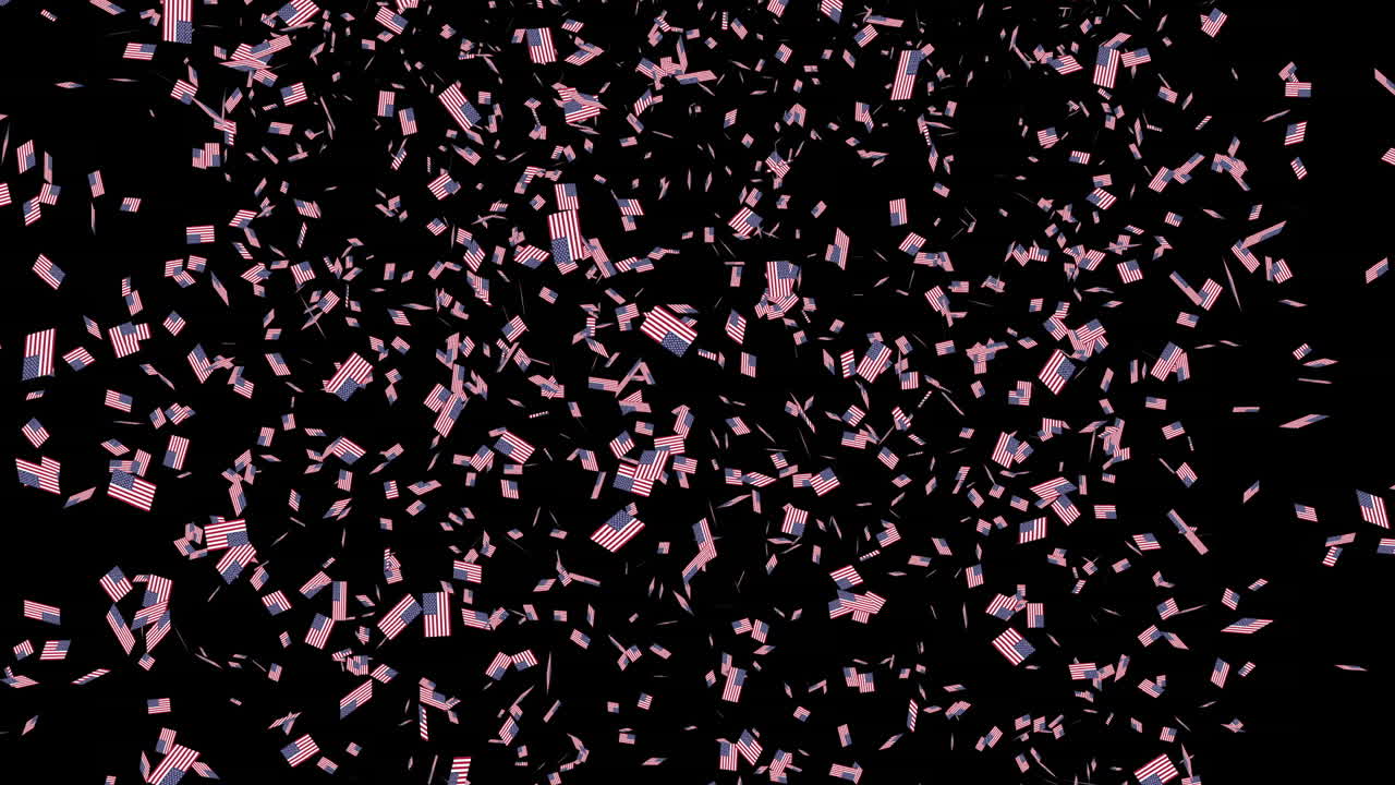 미국 발은 콘페티로