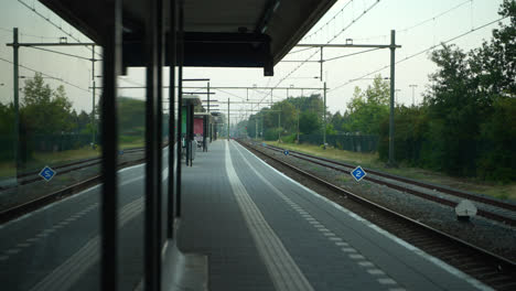 trainstation in heerenveen, the netherlands