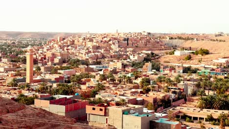 see the full scope of ghardaia's ancient town and traditional berber culture in this sweeping view