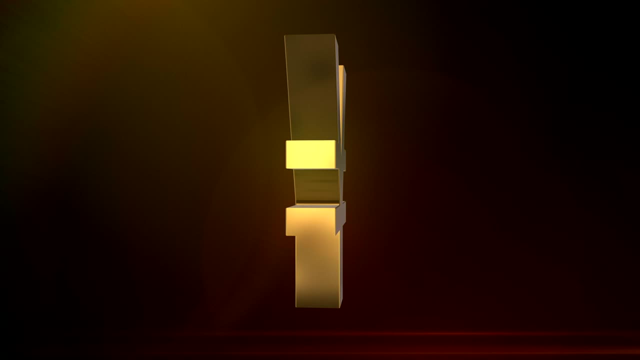 signo de yen giratorio brillante