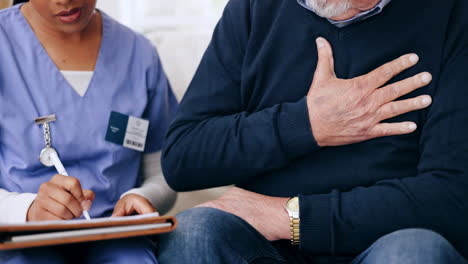 Nurse,-hands-and-writing-in-elderly-care