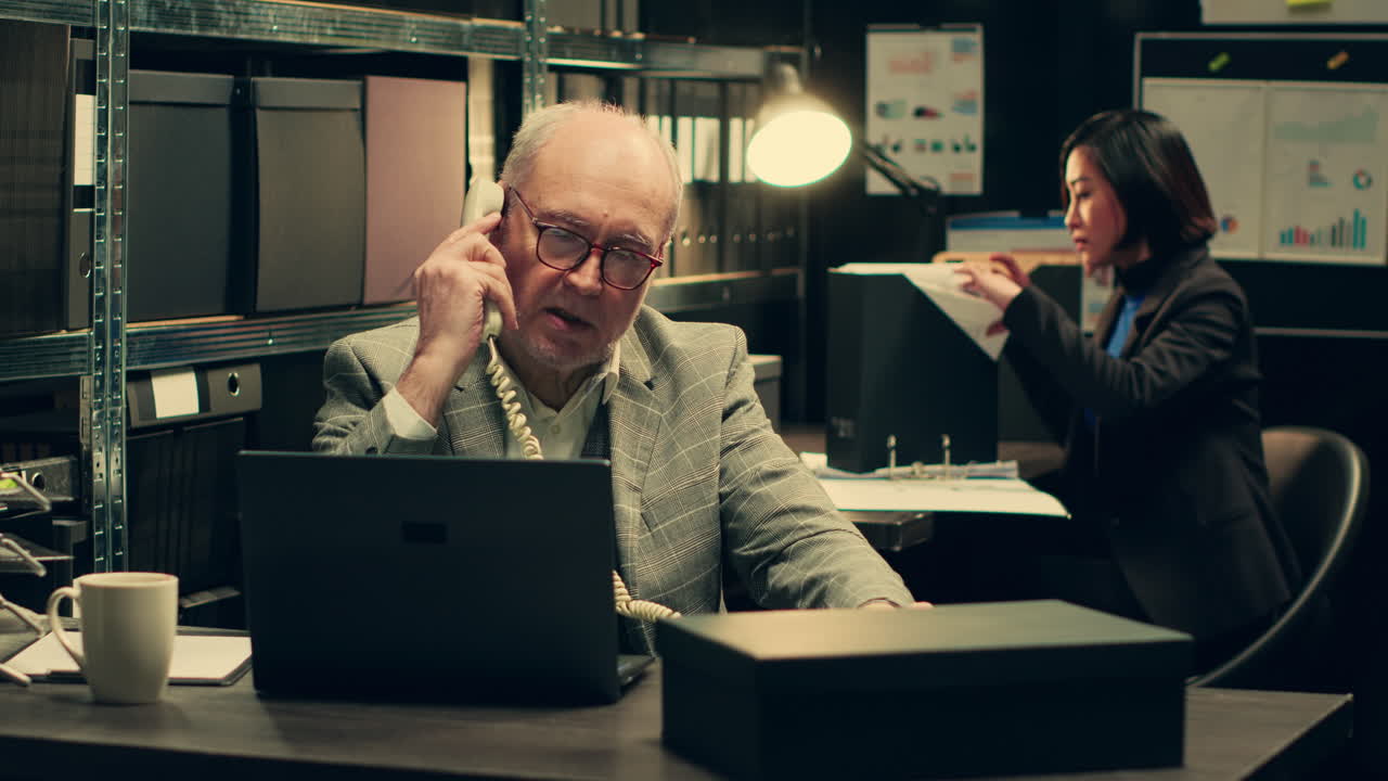 Law enforcement agent seeking legal advice on landline phone call