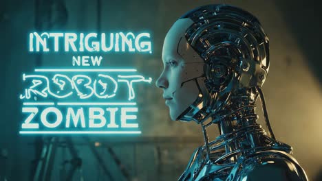 intriguing new robot zombie