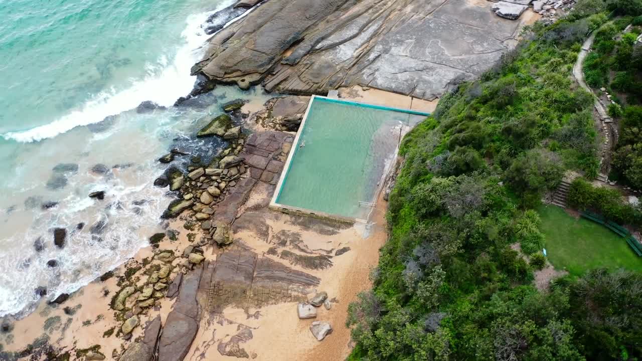 Drone on the beach 
Drone en la playa