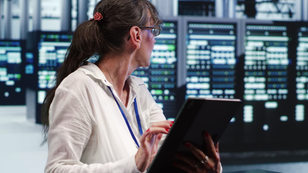 ubicación de alta tecnología con servidores de ia