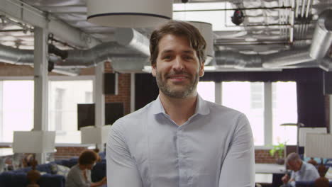 portrait of businessman in office shot on r3d