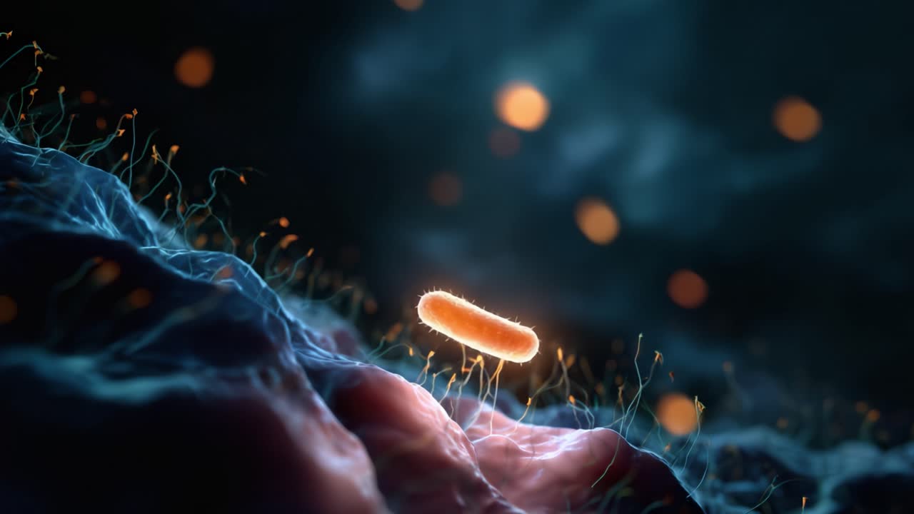 A Glimpse into Cellular Microcosm: Vibrant Bacteria Navigating Multicolored Networks of Evolving Microenvironments in a High-Definition Cellular Landscape