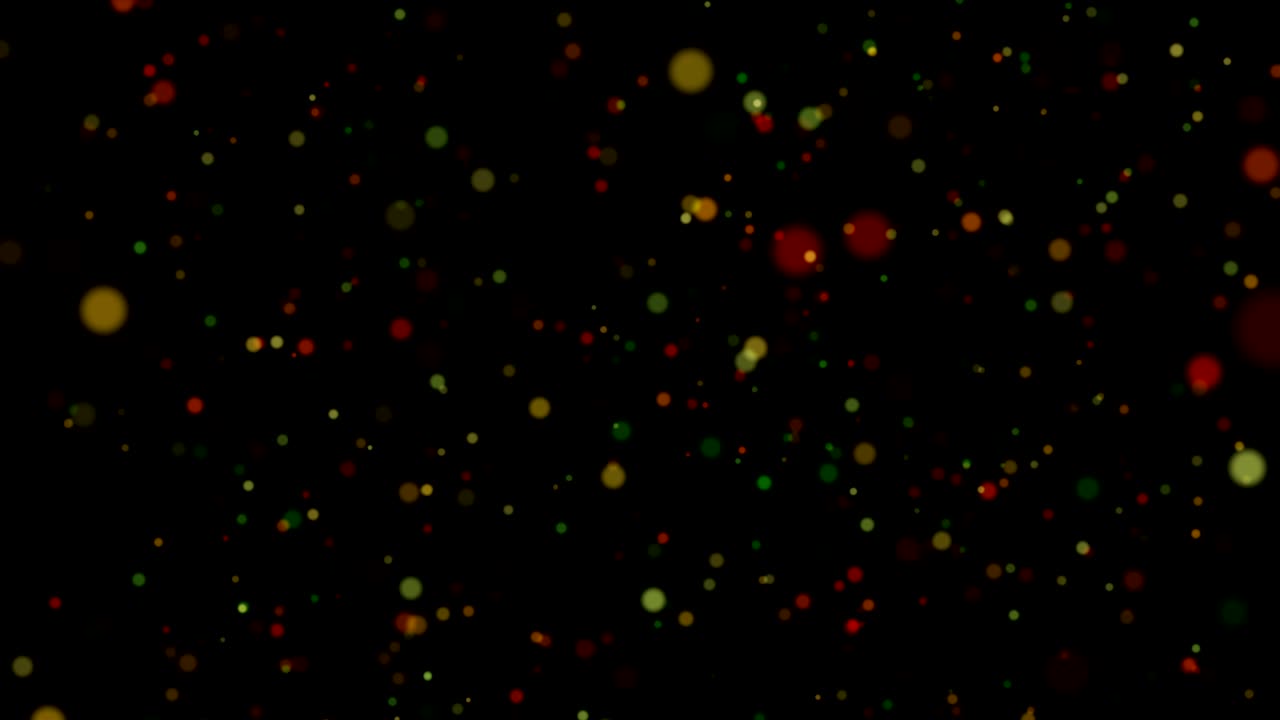 fondo de movimiento de luz bokeh de fiesta nocturna multicolor